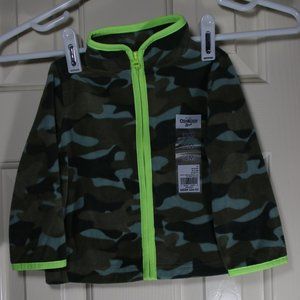 OshKosh toddlers Full Zip-up Fleece Cozi